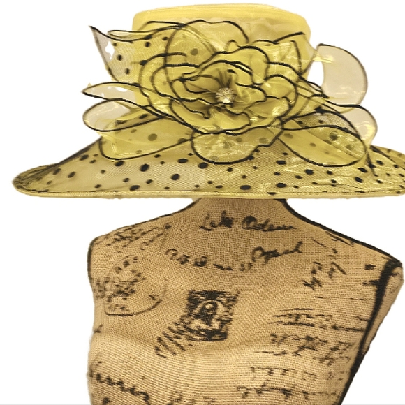Kentucky Derby Church Brunch Tea Business  Brunch Hat - Picture 1 of 6